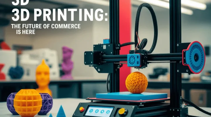 Impressão 3D: O Futuro do Comércio que Chegou